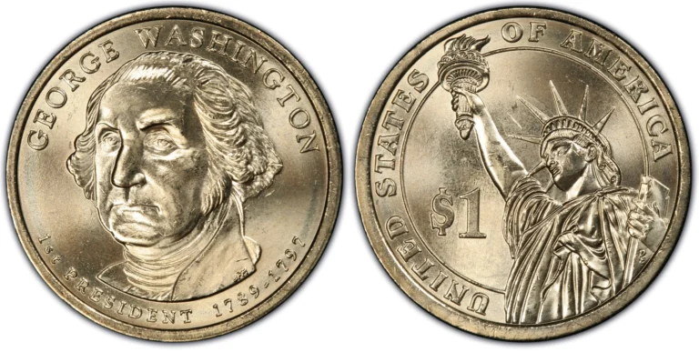George Washington 1 Dollar Coin
