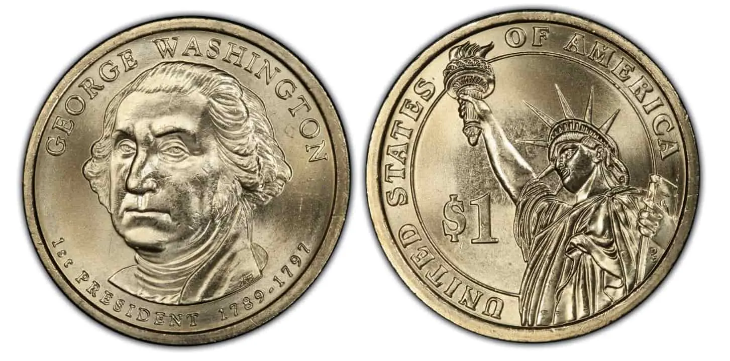 George Washington Dollar Coin