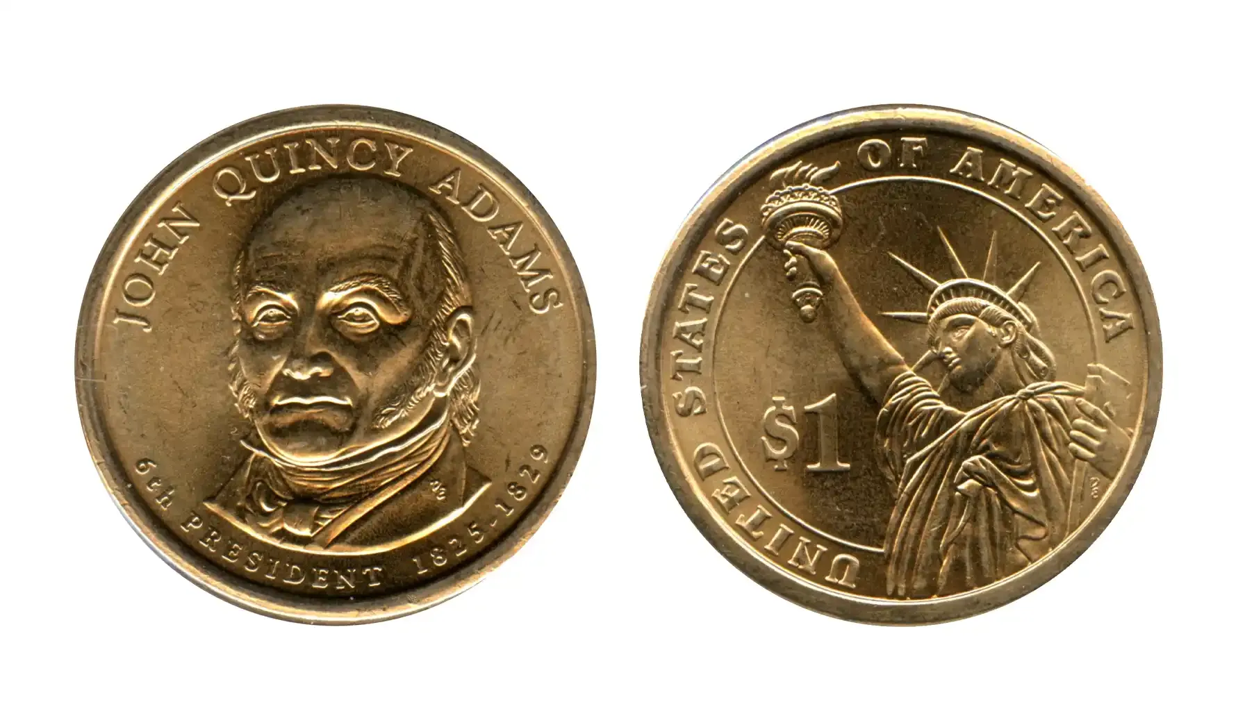 John Adams Dollar Coin